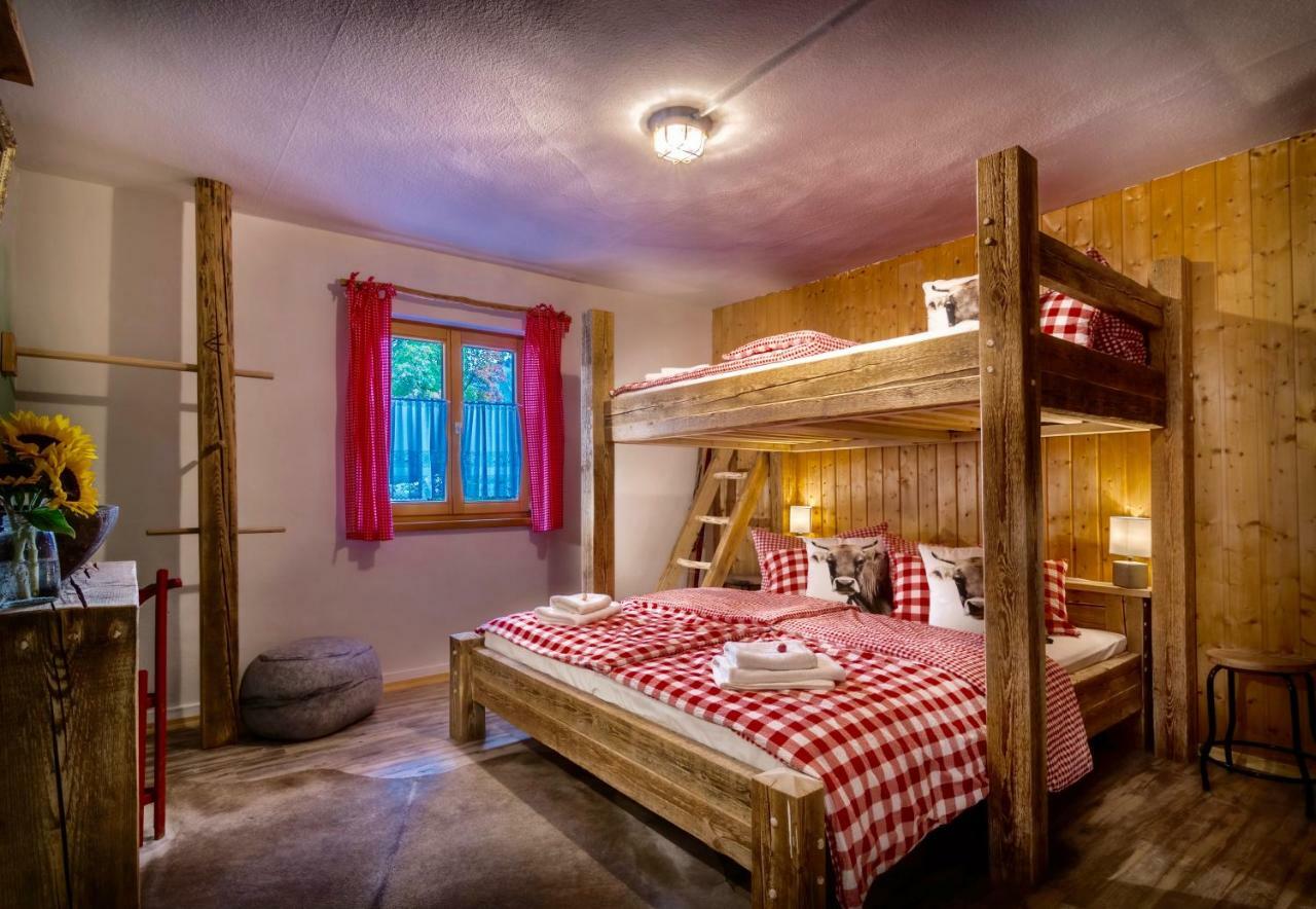 Hotel Zur Gluecklichen Kuh Oberstdorf Esterno foto