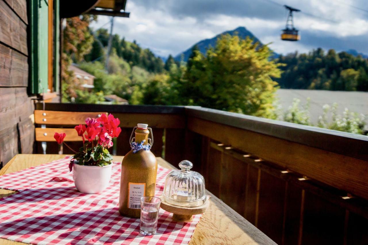 Hotel Zur Gluecklichen Kuh Oberstdorf Esterno foto
