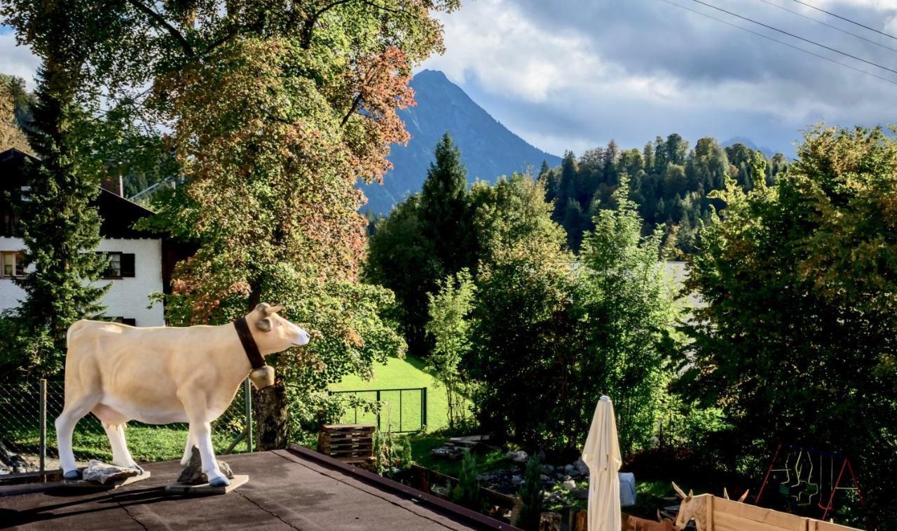 Hotel Zur Gluecklichen Kuh Oberstdorf Esterno foto