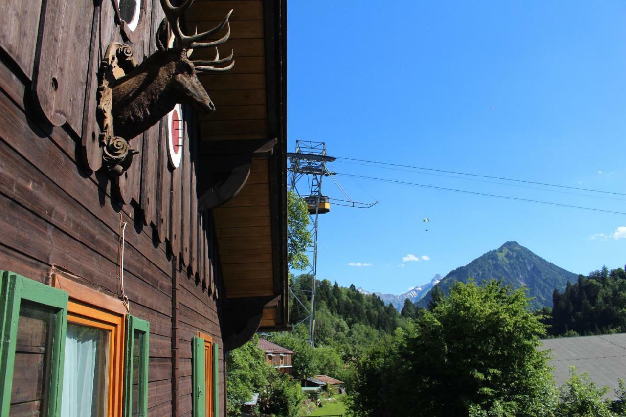 Hotel Zur Gluecklichen Kuh Oberstdorf Esterno foto