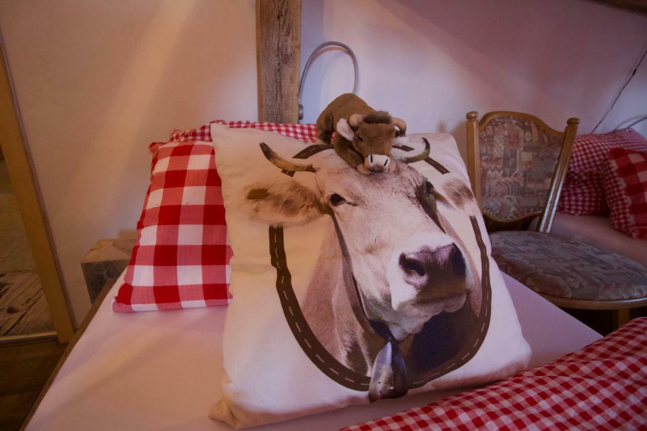 Hotel Zur Gluecklichen Kuh Oberstdorf Esterno foto