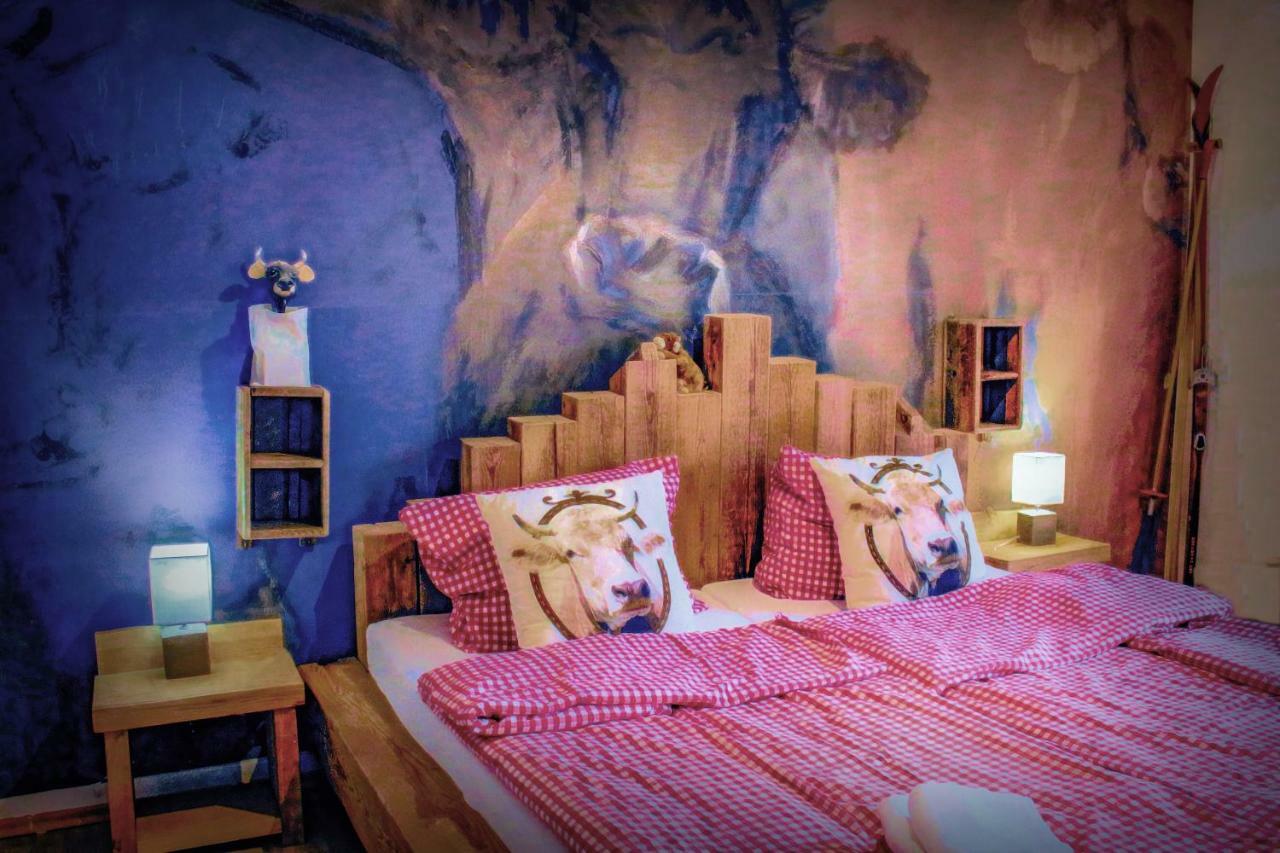 Hotel Zur Gluecklichen Kuh Oberstdorf Esterno foto